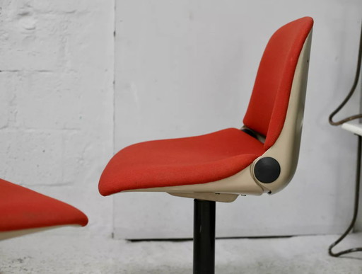4x Wilkhahn "Space Age" stoelen