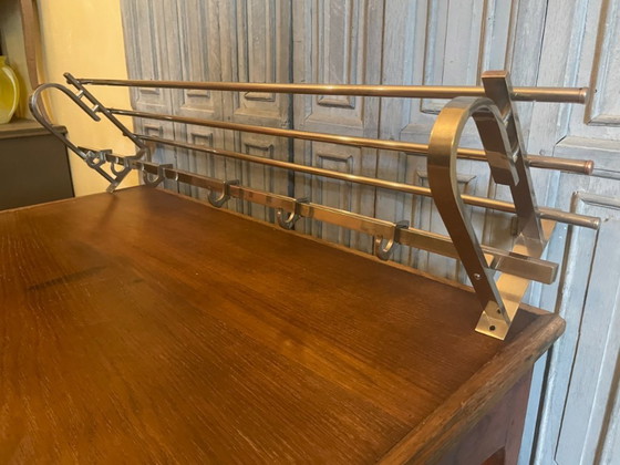 Image 1 of Coat rack Wall coat rack Art Deco 1930 Belgium