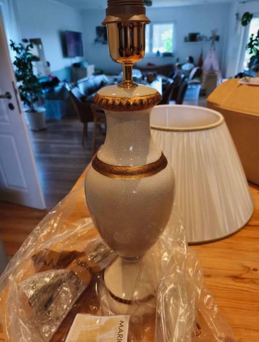 Marioni table lamp, unique piece, new, Home Collection