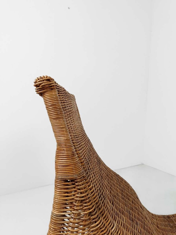 Chaise Longue by Carl Öjerstam, 1990s Design – Wicker (photo 8 of 10)