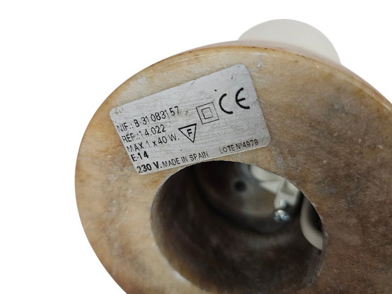 Image 1 of A. Pegasan - Tischlampen (2) - Alabaster - Spanien - 80er Jahre