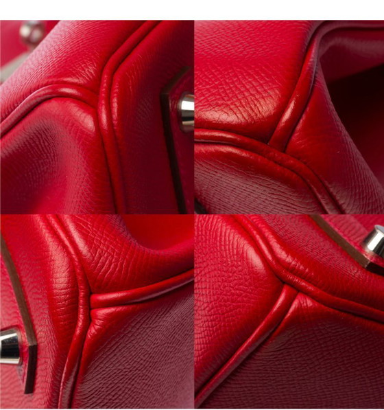 Image 1 of Borsa HERMES Birkin 35 in cuoio rosso - 103312