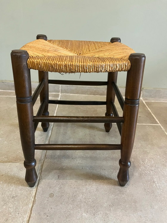 Sgabello in legno con seduta in paglia – Sgabelli, Rustic (photo 13 of 14)