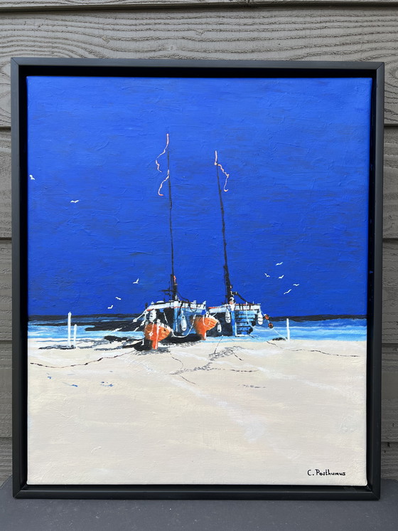 Image 1 of Gemälde "Sonnenlicht und Salz" - Corine Posthumus