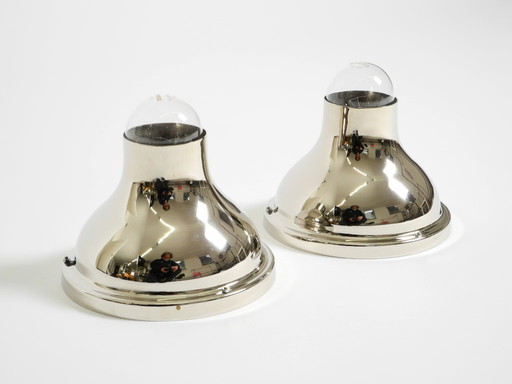 Due bellissime lampade da soffitto o da parete in stile Art Nouveau Secession di Koloman Moser per Wiener Werkstätten di WOKA