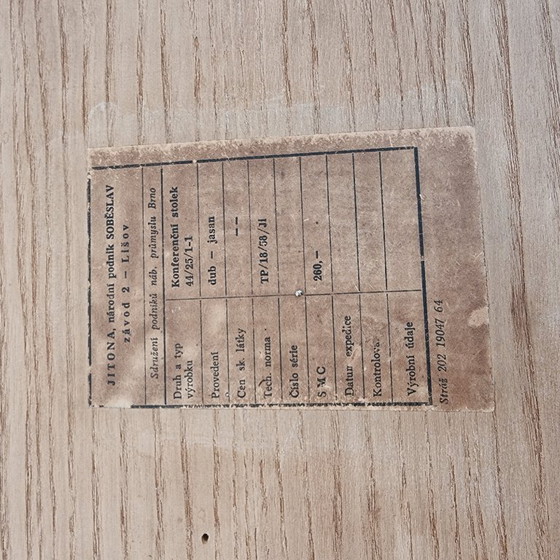 Image 1 of Tavolo vintage in frassino, anni '60