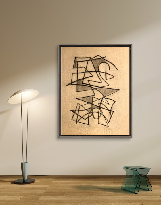 Image 1 of Seltenes Ölgemälde in Museumsqualität von Silvin Bronkart aus dem Jahr 1953