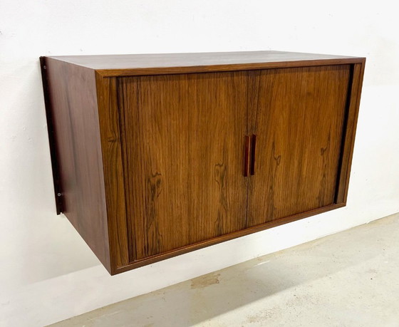 Image 1 of Rollladenschrank aus Palisander von Kai Kristiansen für Feldballes