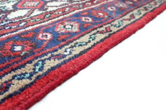 Image 1 of Handgeknoopt Perzisch tapijt Hamadan Patina 345x263