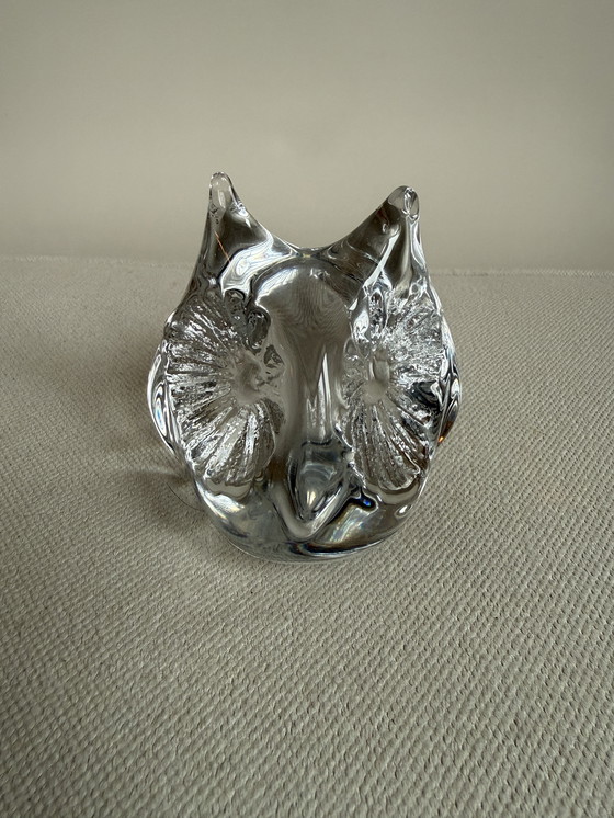 Image 1 of Daum Francia, bellissimo gufo di cristallo, 1970/'80