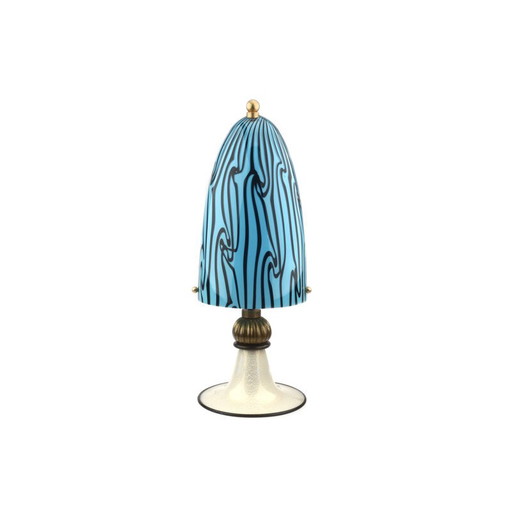 Vintage tafellamp van murano glas, Italië 1970