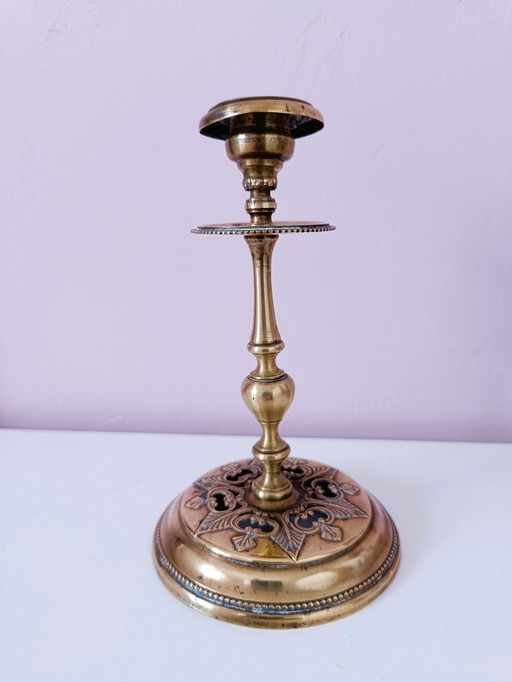 Pair of Empire Style Candleholders