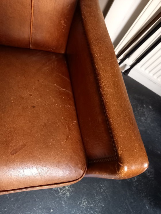 Image 1 of Kleine schapenleren fauteuil