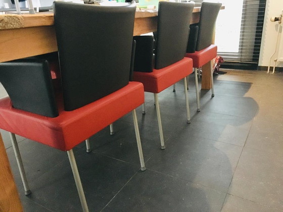 Image 1 of Gijs Papavoine model Calvi set 6 eetkamerstoelen Montis