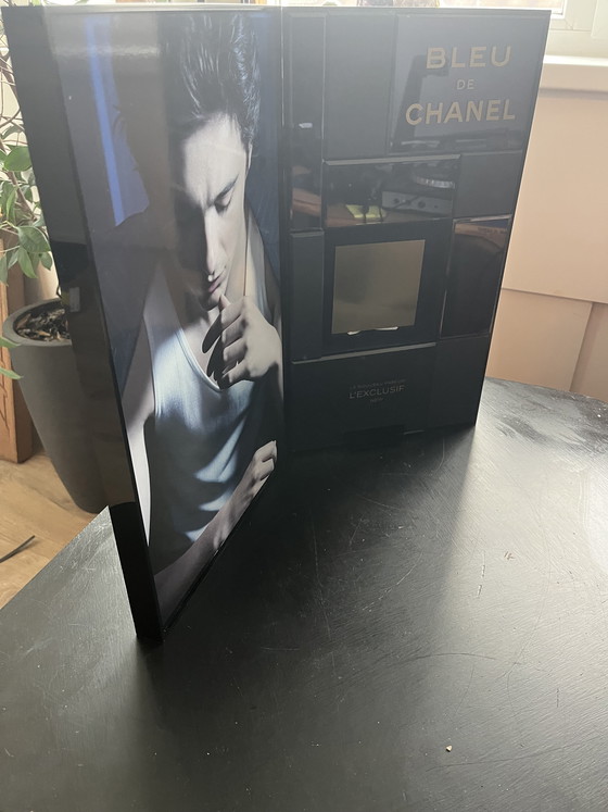 Image 1 of Bleu de Chanel vintage display