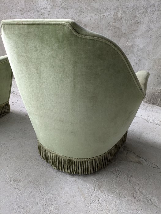 Image 1 of Armchair (2) - Italian Manifacture - 1950-1975