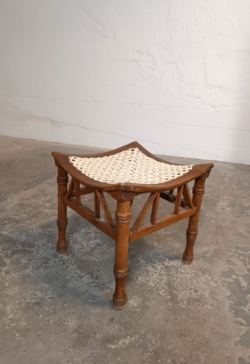 Tabouret Thebes Vintage Egyptian Revival
