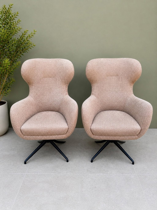 Sillones giratorios Baan Pimonte, 2 unidades.
