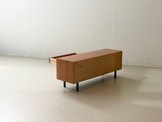 Image 1 of Mid-century lowboard with walnut drawer fronts, 1960s