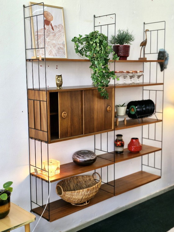 Image 1 of Sistema a parete vintage / teak anni '70