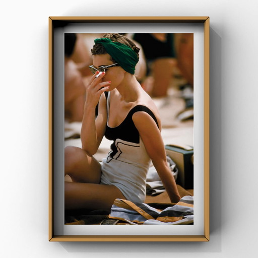 1x mid century | Coney island, 1952 New York color street photography