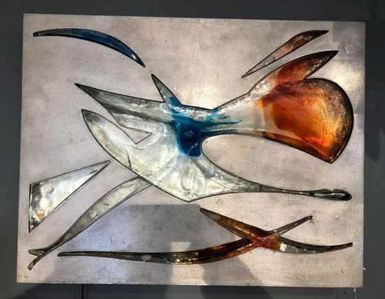 Image 1 of Biancardi & Jordan decorazione da parete rara anni '70