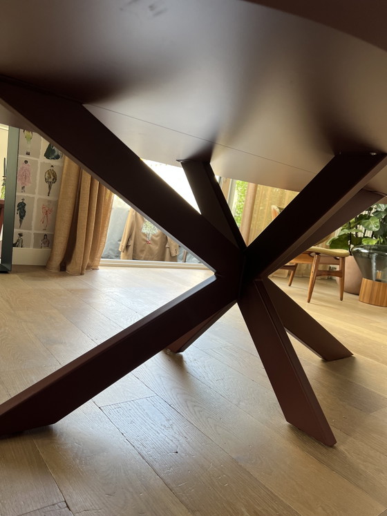 Eettafel Table Du Sud Z.G.A.N. – Metal, Wood (photo 8 of 8)