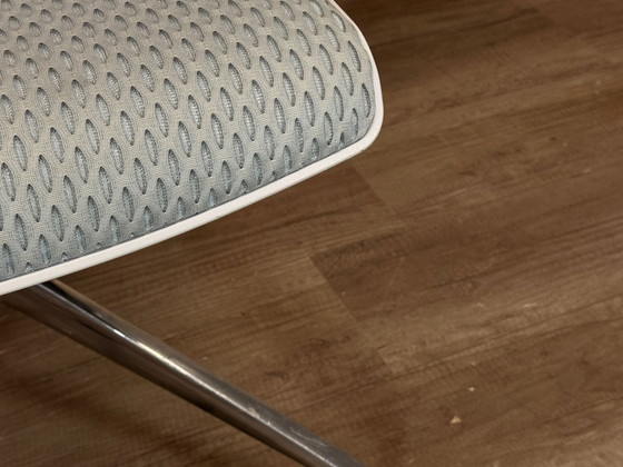 Vitra Unix Chair – White fabric | Antonio Citterio – Swivel chairs, Plastic, Textile (photo 14 of 15)
