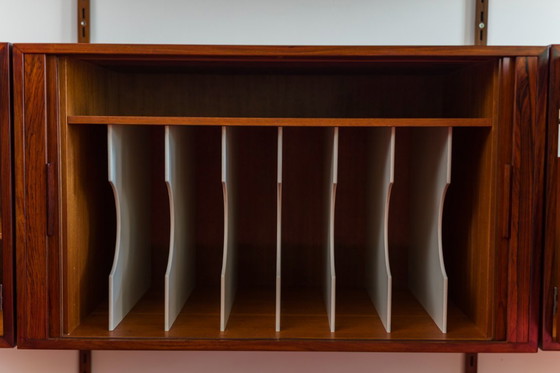 Image 1 of Modularer Wandschrank aus Palisanderholz von Kai Kristiansen für FM Møbler, 1960er Jahre