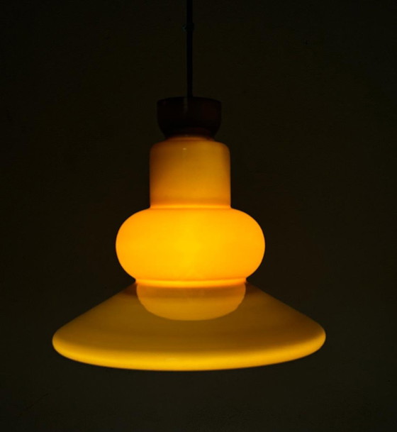 Image 1 of Lampada a sospensione in vetro Space Age