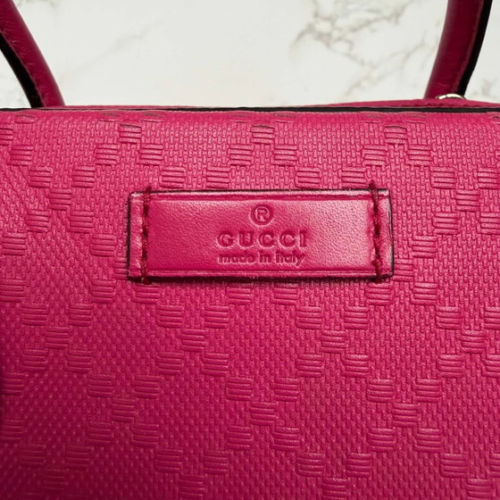 Bolso satchel Gucci Diamanté de piel rosa – Bolsos de hombro (photo 3 of 23)