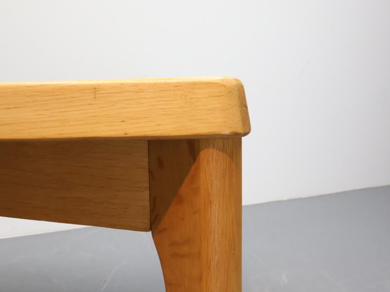 Image 1 of Table basse design danoise Henning Kjaernulf chêne blond