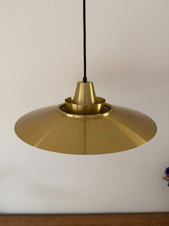 Image 1 of Vintage superlichte brutalistische lamp uit de jaren 70 - David Mogensen