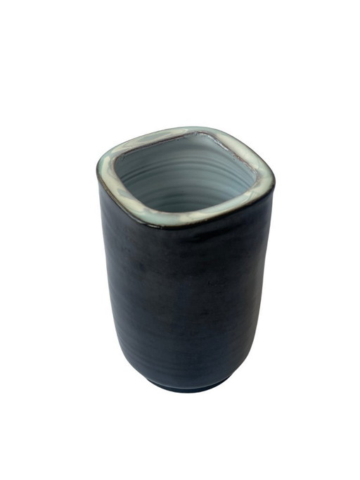 Design olandese - Vaso modello 304 Antraciet moderno Mid-Century, Kunstaardewerkfabriek Nagtegaal Utrecht