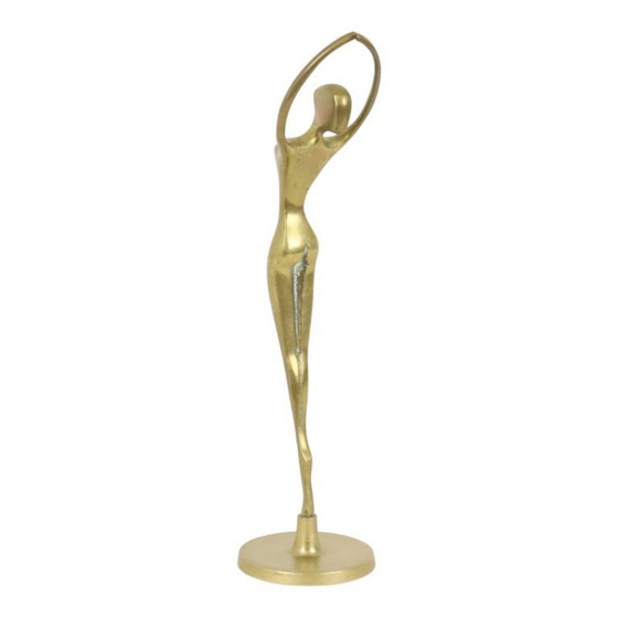 Image 1 of Messing Ballerina Beeldje