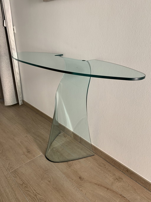 Mesa auxiliar Fiam Dama, diseño Makio Hasuike