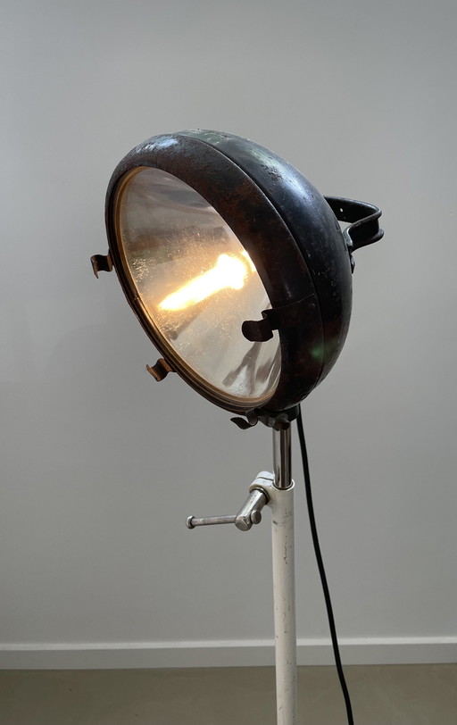 Lampe à projecteur vintage MetalMed