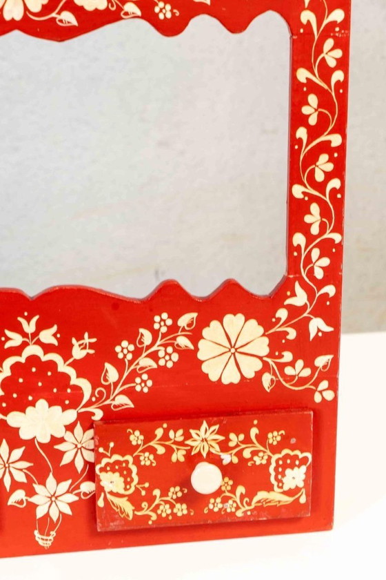 Image 1 of Portaspezie ungherese - fascino vintage in rosso caldo