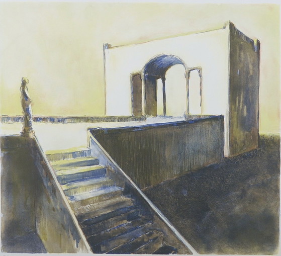 Image 1 of 2 lithographs by Ardi Brouwer
