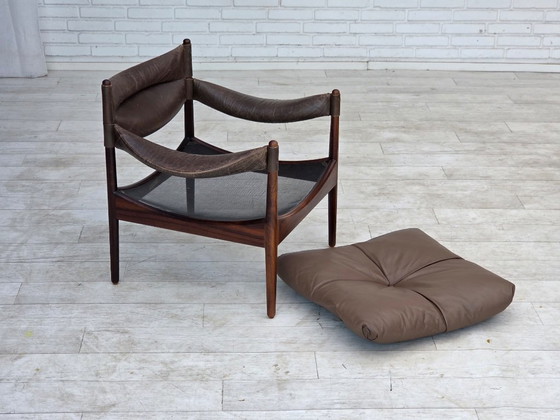 Anni '70, design danese di Kristian Vedel, Poltrone modello "Modus". – Legno (photo 13 of 17)