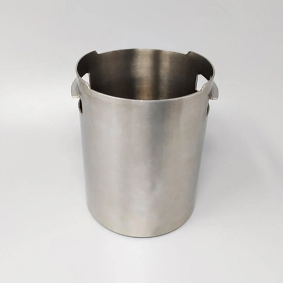 Magnifique seau à glace des années 1970 par Gio Ponti pour Fratelli Calderoni – Accessoires de table, Metal (photo 6 of 7)