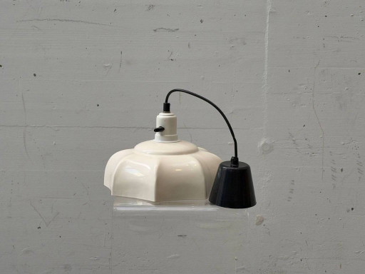 2 Vintage Vrieland Design Pendelleuchte – Pop Art, Niederlande, 1940er  Jahre