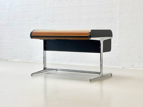 Image 1 of Bureau à cylindre de la série Action Office de George Nelson pour Herman Miller, années 1960