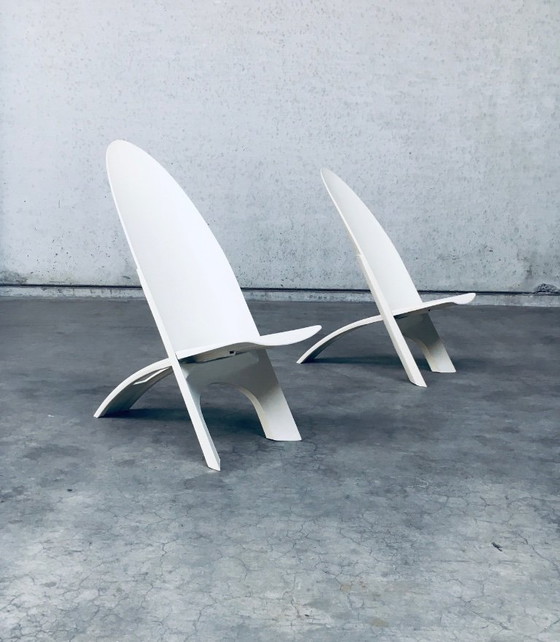 Image 1 of Set di poltrone Dutch Design del Dr. B Schwarz per Demury