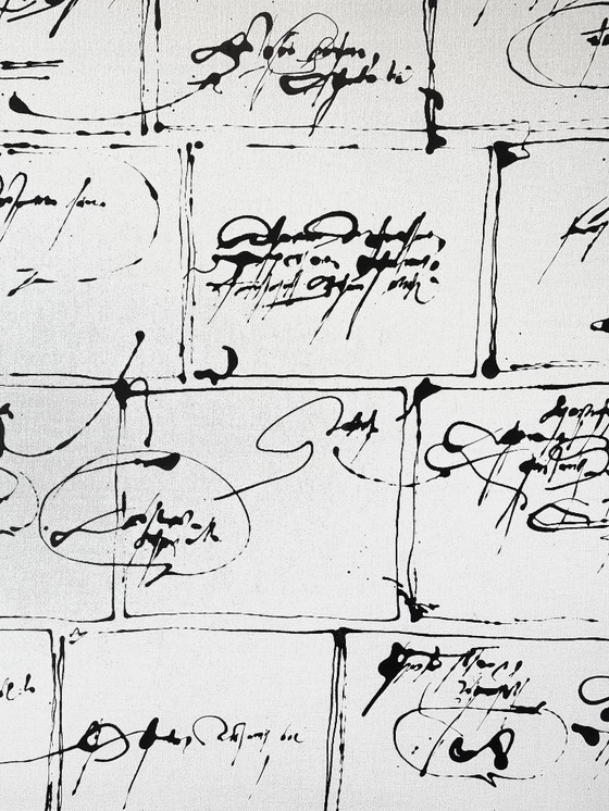 Image 1 of Robert Detheux (1932-2010) Immense painting on canvas from 1984 "Anecdotes without images" 160cm x 120cm