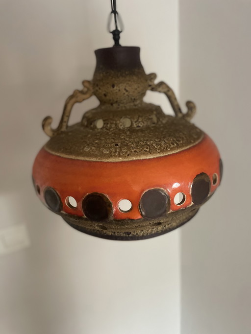 Tolle Fat Lava Pendelleuchte, entworfen und hergestellt von der deutschen Firma Linus Bopp (Limbach)