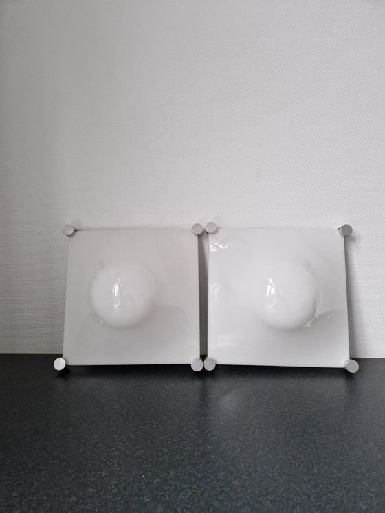 Image 1 of Martinelli Bolla plafond of wandlamp druppel vintage