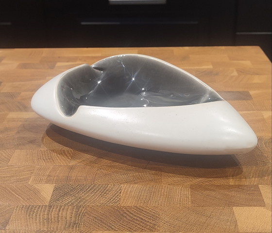 Image 1 of Biomorpher Keramikaschenbecher aus den 1950er Jahren

