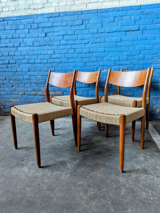 Image 1 of 4X Midcentury Stoelen / Pastoe / 1950S