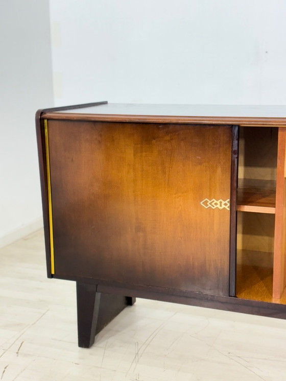 Image 1 of Beautiful vintage 2-door chest of drawers, cabinet, living room cabinet, sideboard